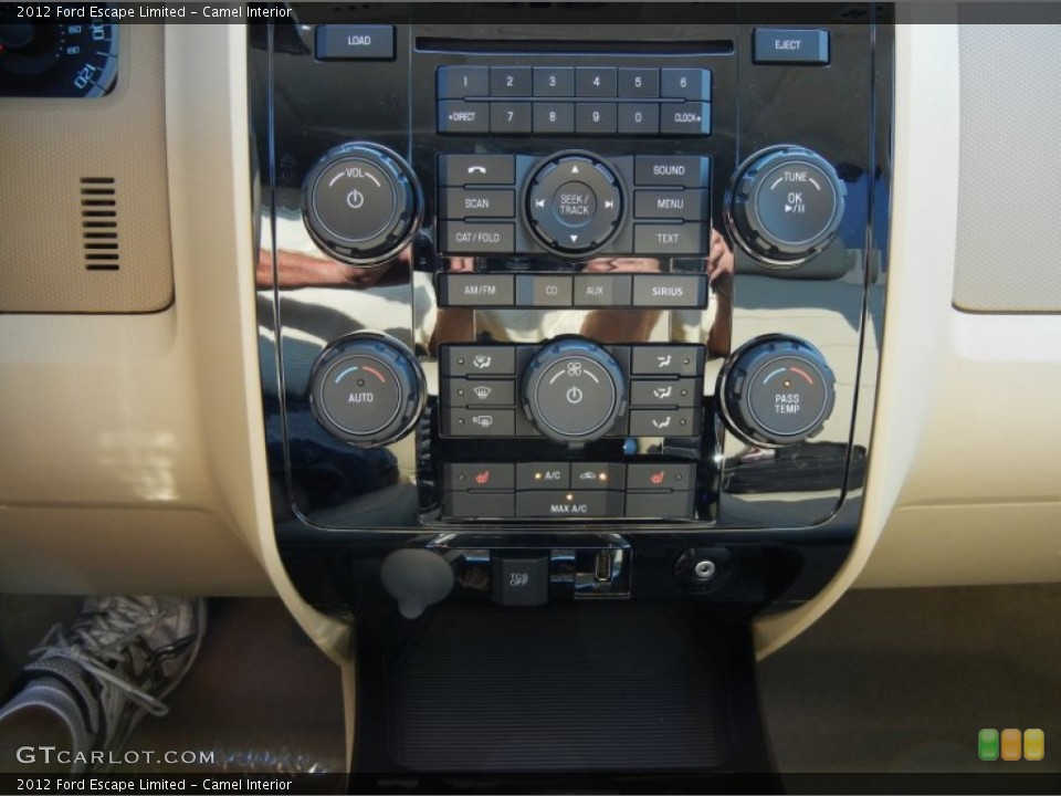 Camel Interior Controls for the 2012 Ford Escape Limited #53967843