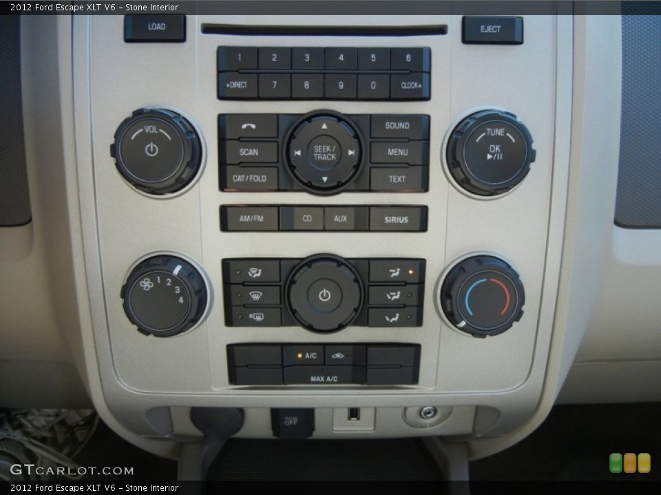 Stone Interior Controls for the 2012 Ford Escape XLT V6 #53967966