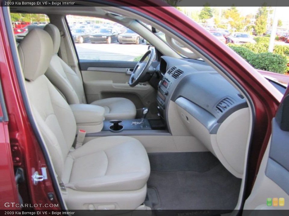 Beige Interior Photo for the 2009 Kia Borrego EX V6 #53968191