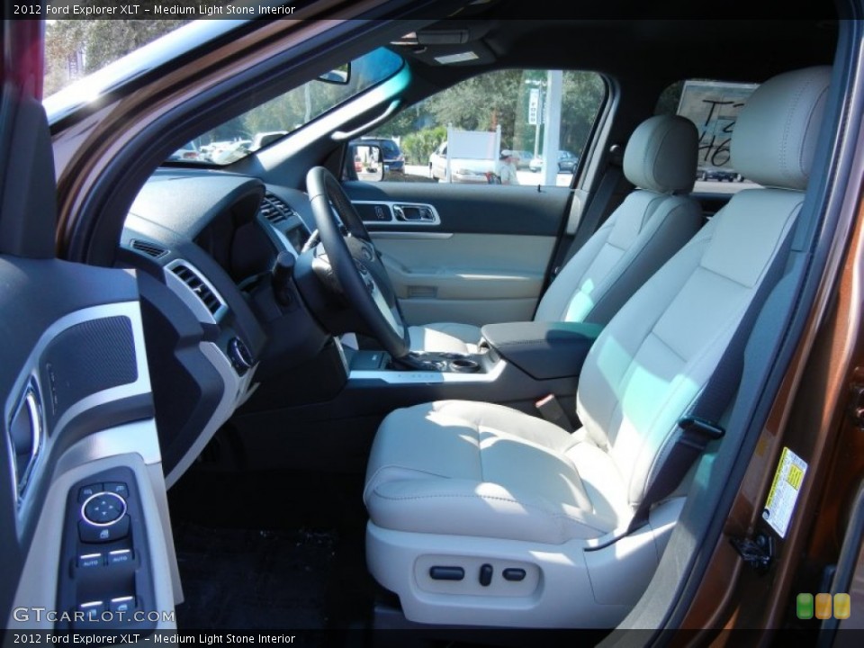 Medium Light Stone Interior Photo for the 2012 Ford Explorer XLT #53968257