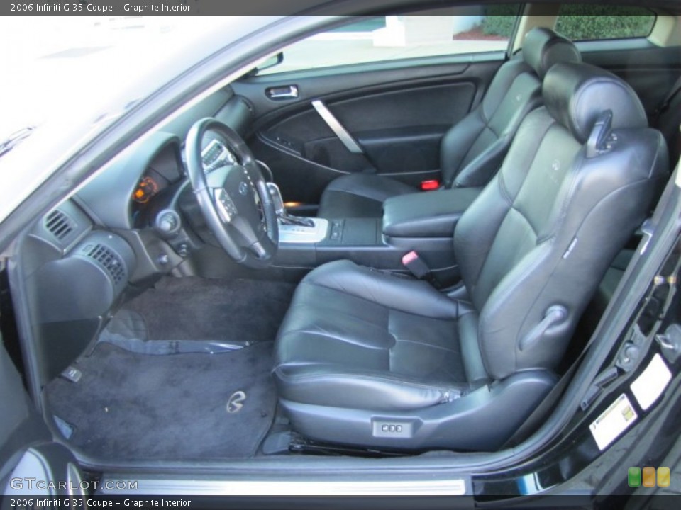 Graphite Interior Photo for the 2006 Infiniti G 35 Coupe #53968696