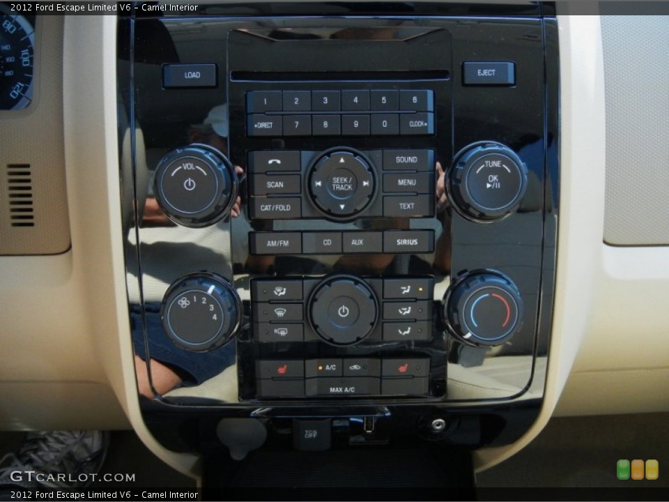 Camel Interior Controls for the 2012 Ford Escape Limited V6 #53968731