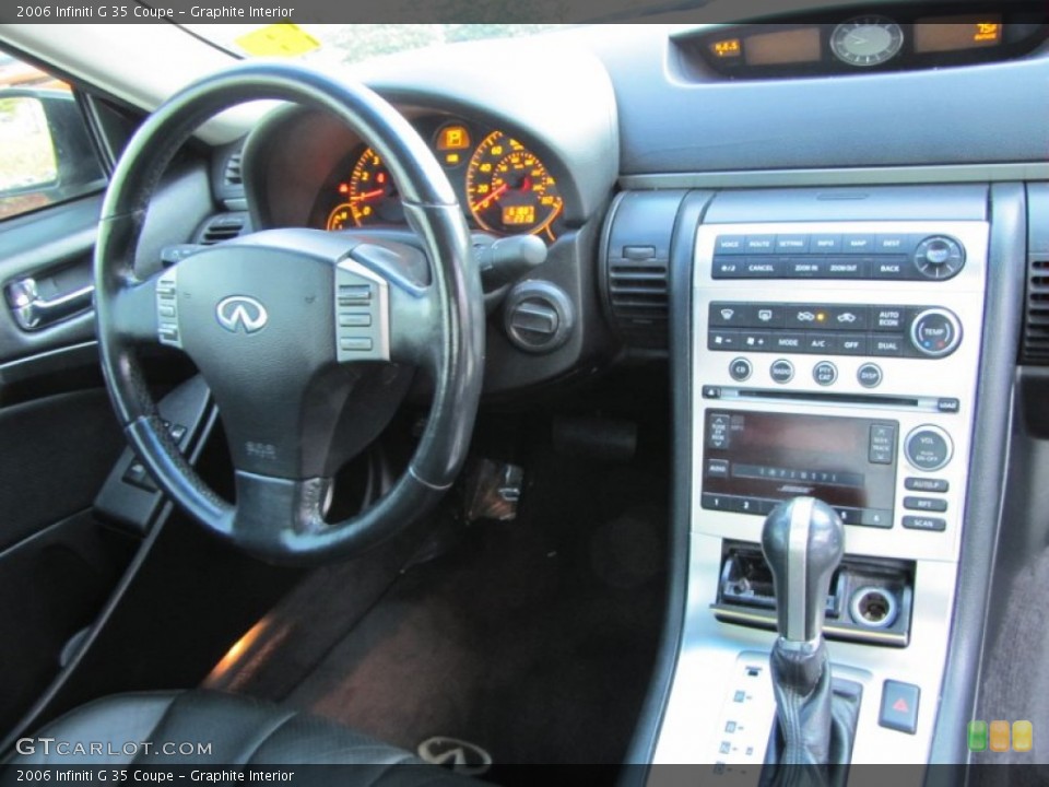 Graphite Interior Dashboard for the 2006 Infiniti G 35 Coupe #53968781