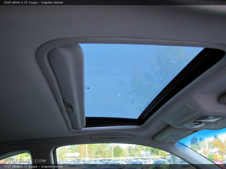 Graphite Interior Sunroof for the 2006 Infiniti G 35 Coupe #53968788