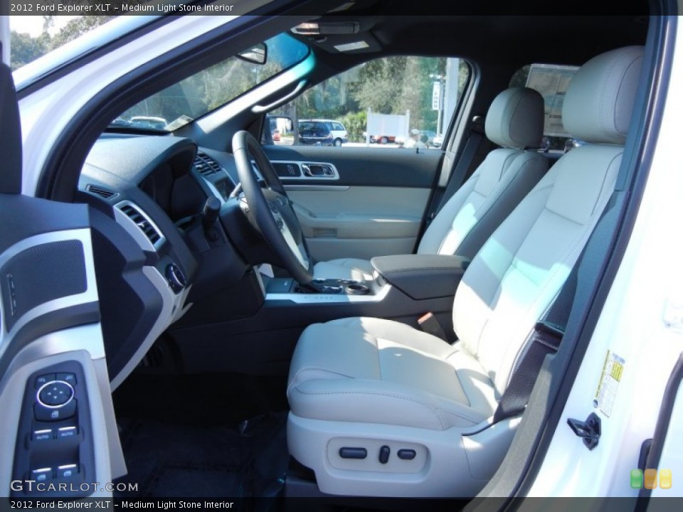 Medium Light Stone Interior Photo for the 2012 Ford Explorer XLT #53968806