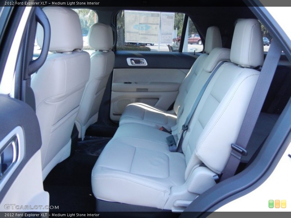 Medium Light Stone Interior Photo for the 2012 Ford Explorer XLT #53968814