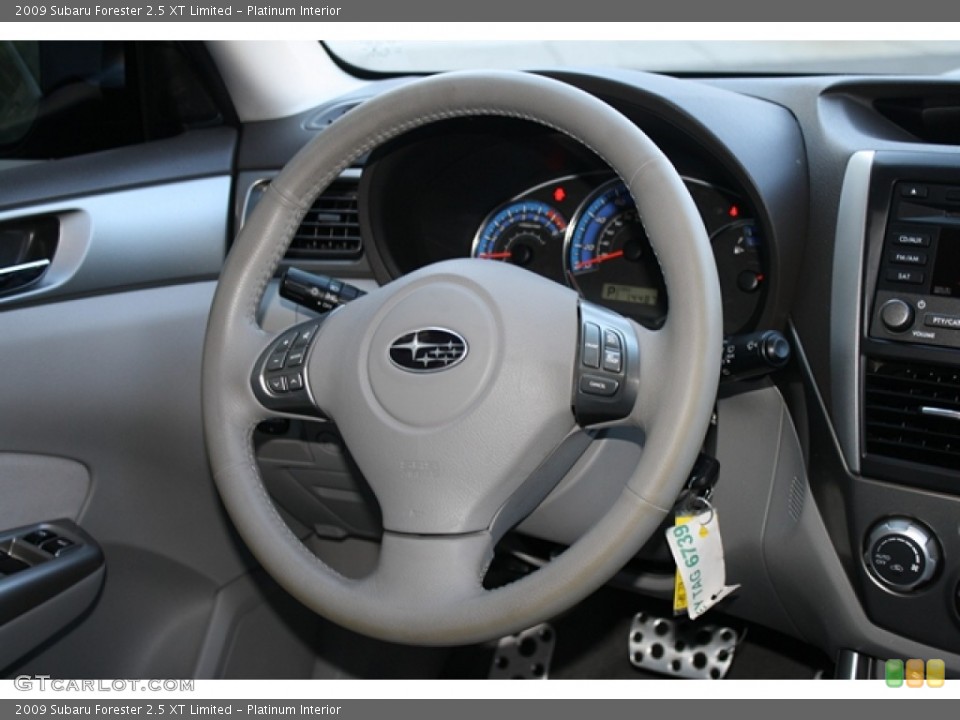 Platinum Interior Steering Wheel for the 2009 Subaru Forester 2.5 XT Limited #53969544