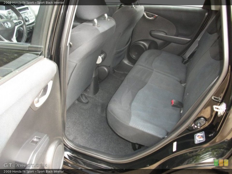 Sport Black Interior Photo for the 2009 Honda Fit Sport #53969799