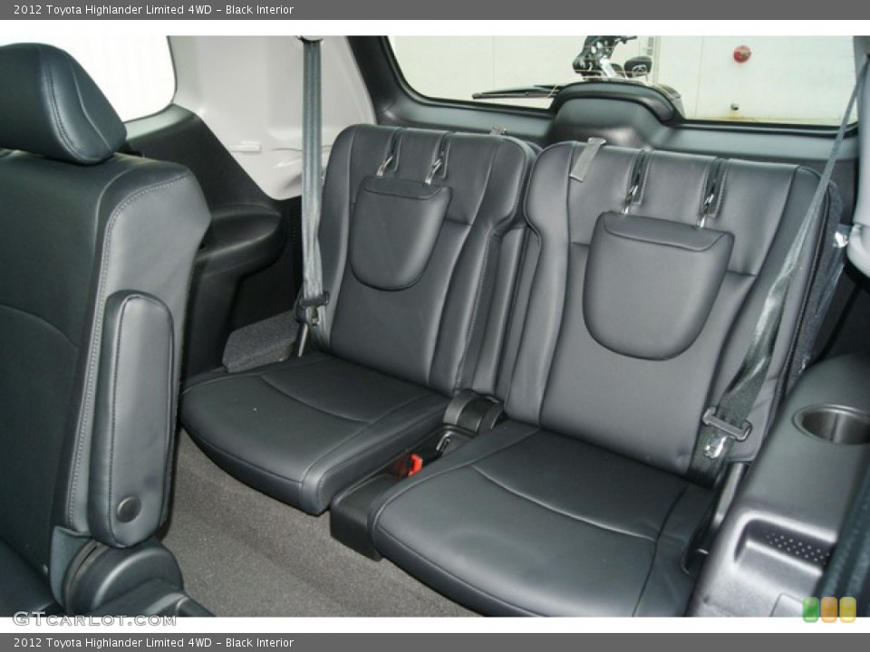 Black Interior Photo for the 2012 Toyota Highlander Limited 4WD #53970157