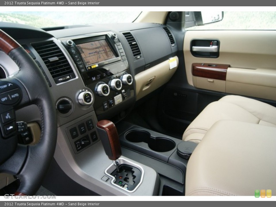 Sand Beige Interior Photo for the 2012 Toyota Sequoia Platinum 4WD #53970270