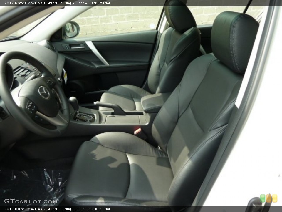 Black Interior Photo for the 2012 Mazda MAZDA3 s Grand Touring 4 Door #53970276