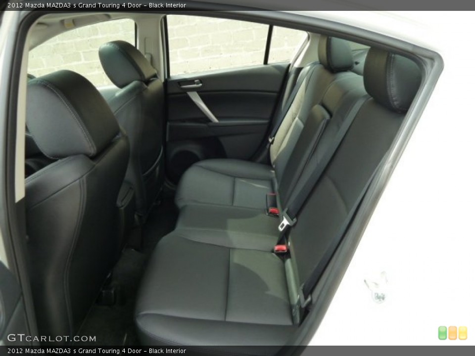 Black Interior Photo for the 2012 Mazda MAZDA3 s Grand Touring 4 Door #53970285