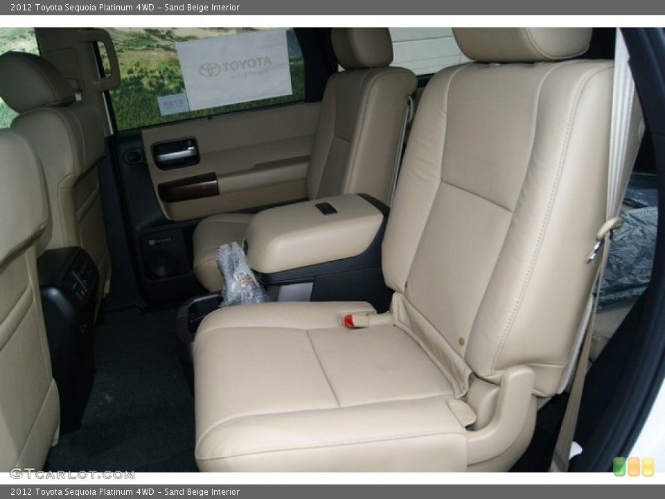 Sand Beige Interior Photo for the 2012 Toyota Sequoia Platinum 4WD #53970306