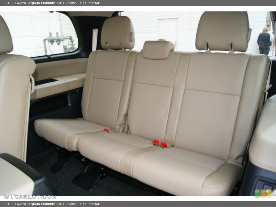 Sand Beige Interior Photo for the 2012 Toyota Sequoia Platinum 4WD #53970315