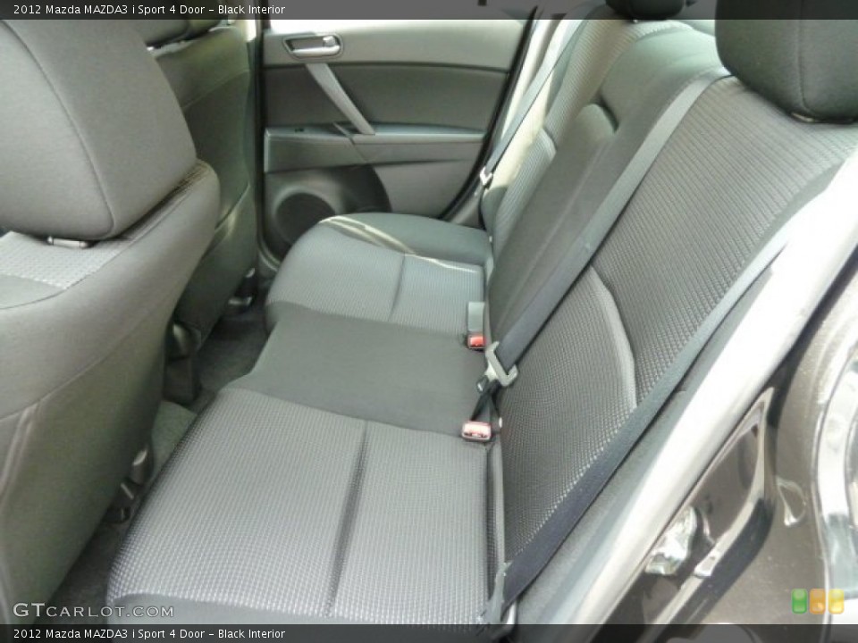 Black Interior Photo for the 2012 Mazda MAZDA3 i Sport 4 Door #53970465