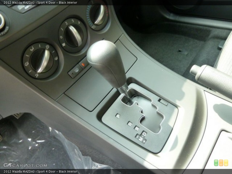 Black Interior Transmission for the 2012 Mazda MAZDA3 i Sport 4 Door #53970519