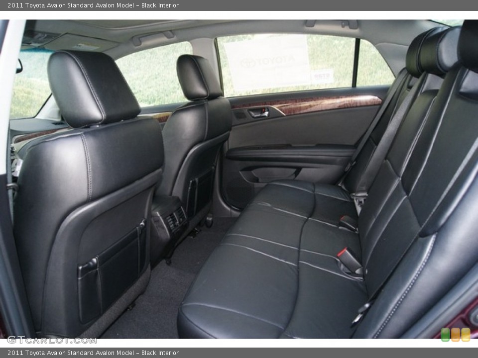 Black Interior Photo for the 2011 Toyota Avalon  #53970567
