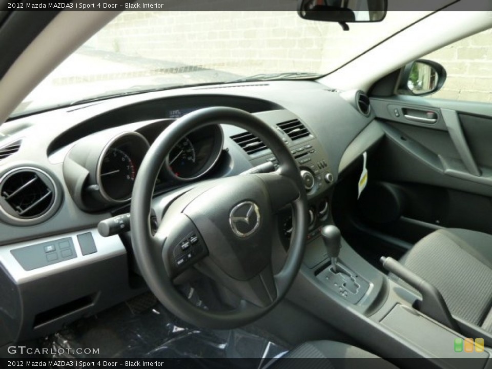 Black Interior Photo for the 2012 Mazda MAZDA3 i Sport 4 Door #53971038