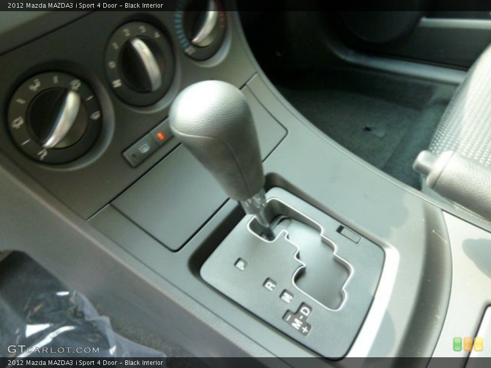 Black Interior Transmission for the 2012 Mazda MAZDA3 i Sport 4 Door #53971058
