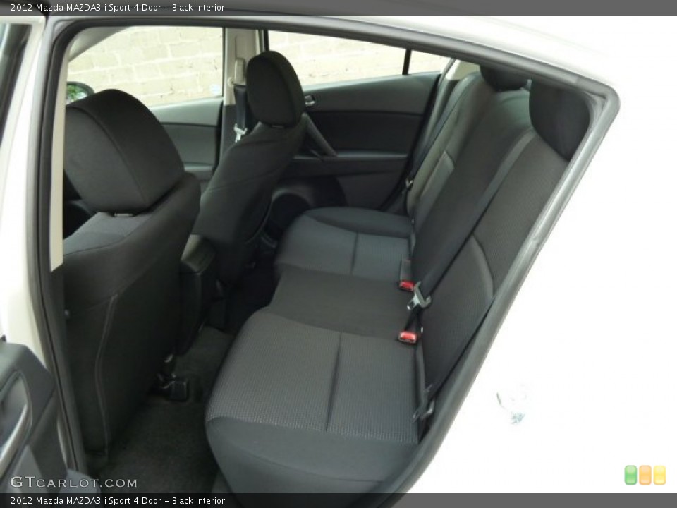 Black Interior Photo for the 2012 Mazda MAZDA3 i Sport 4 Door #53971191
