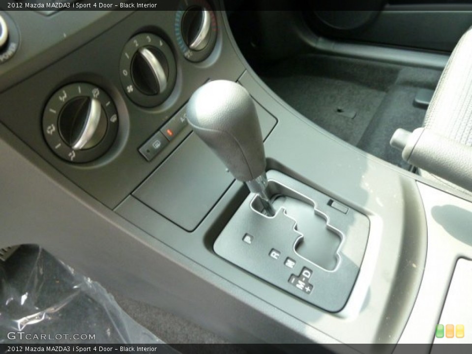 Black Interior Transmission for the 2012 Mazda MAZDA3 i Sport 4 Door #53971245