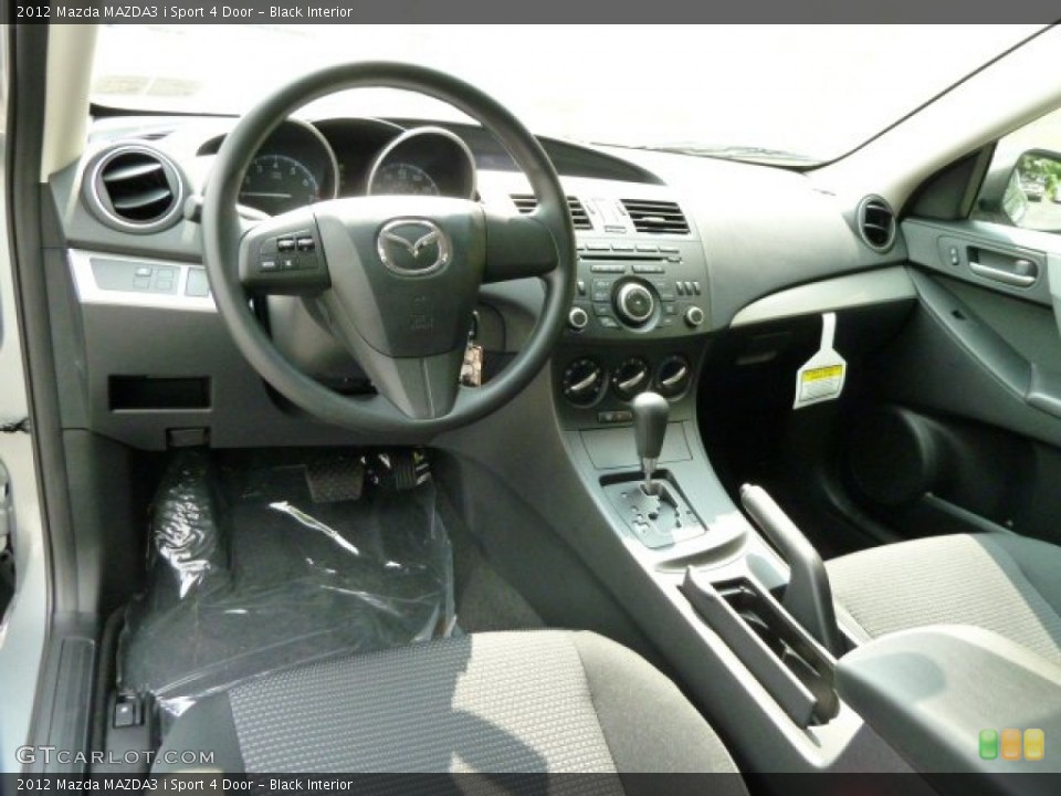 Black Interior Photo for the 2012 Mazda MAZDA3 i Sport 4 Door #53971387