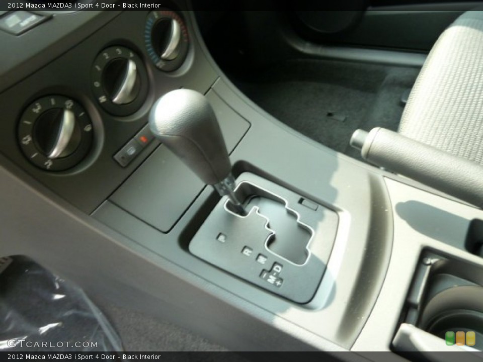 Black Interior Transmission for the 2012 Mazda MAZDA3 i Sport 4 Door #53971416