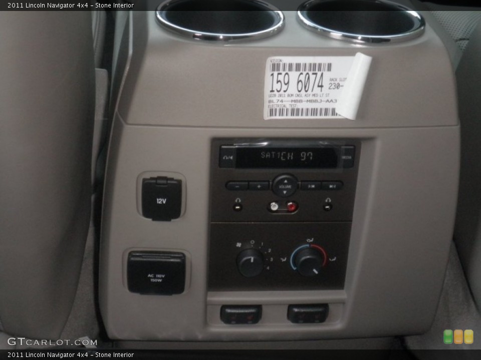 Stone Interior Controls for the 2011 Lincoln Navigator 4x4 #53971710