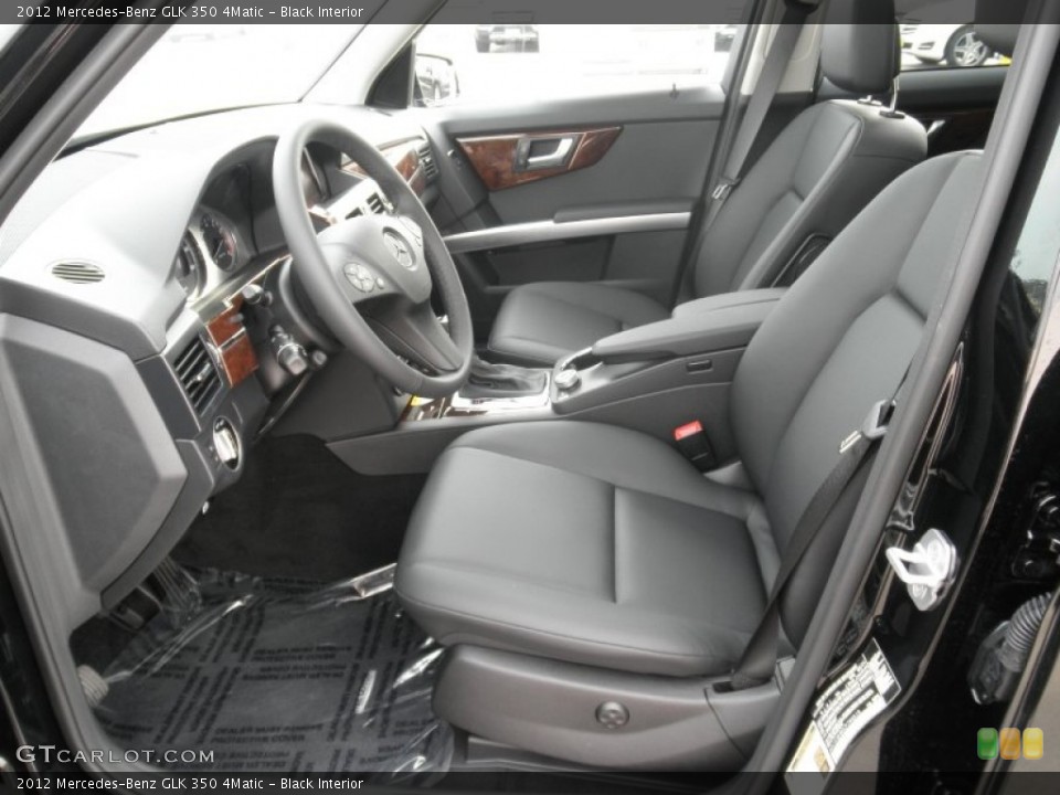 Black Interior Photo for the 2012 Mercedes-Benz GLK 350 4Matic #53971803