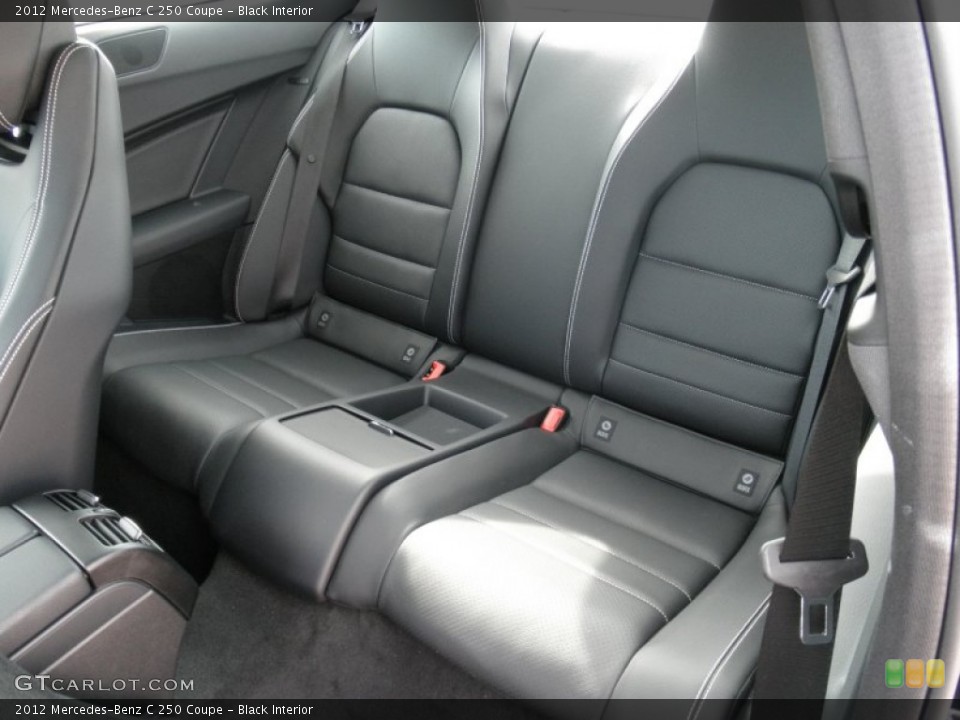 Black Interior Photo for the 2012 Mercedes-Benz C 250 Coupe #53971899