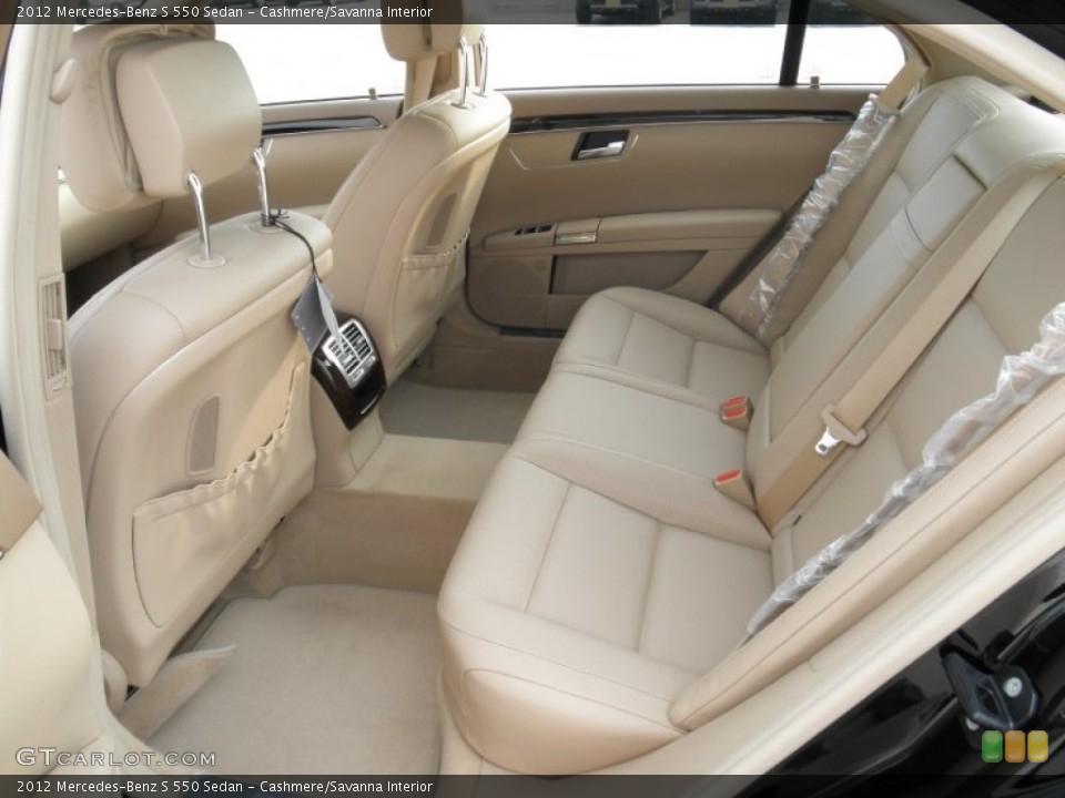 Cashmere/Savanna Interior Photo for the 2012 Mercedes-Benz S 550 Sedan #53972076