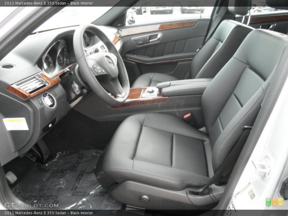 Black Interior Photo for the 2011 Mercedes-Benz E 350 Sedan #53972157