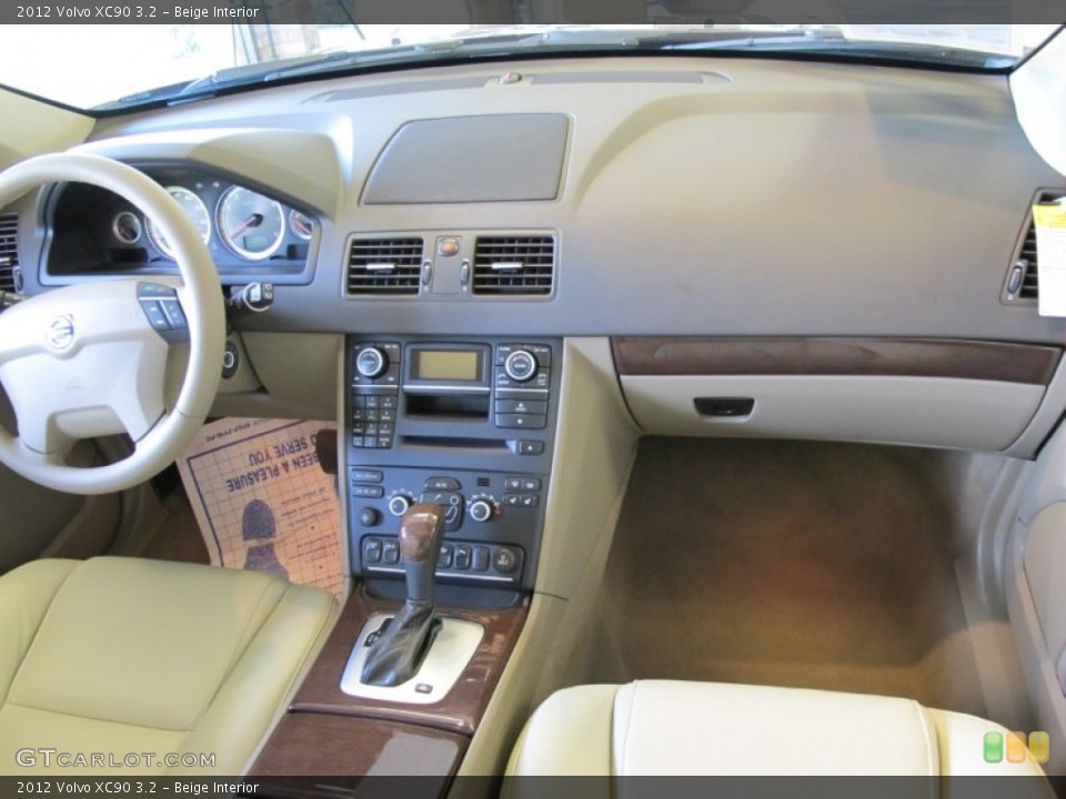 Beige Interior Dashboard for the 2012 Volvo XC90 3.2 #53972263