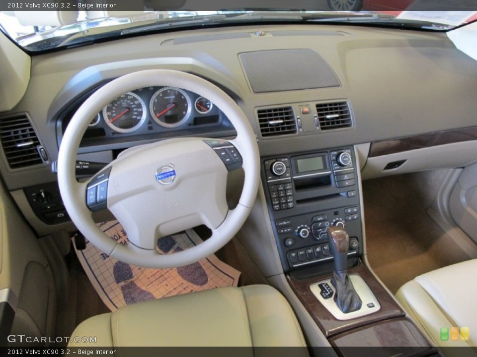 Beige Interior Dashboard for the 2012 Volvo XC90 3.2 #53972283
