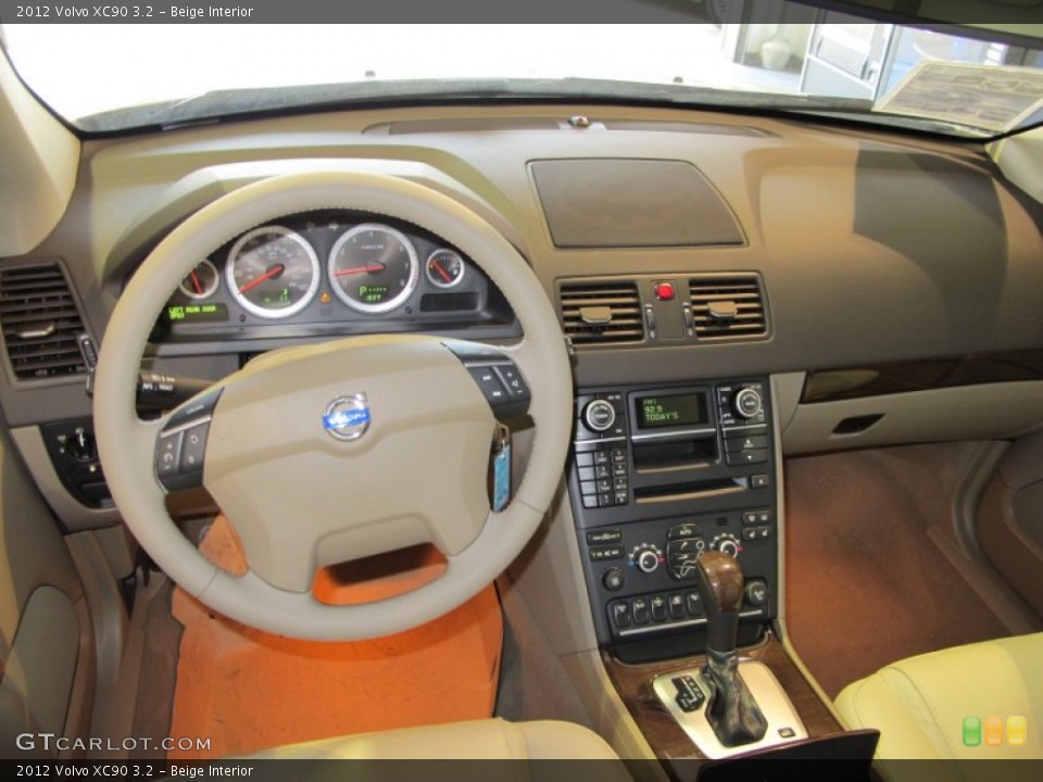 Beige Interior Dashboard for the 2012 Volvo XC90 3.2 #53972430