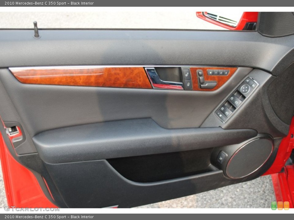 Black Interior Door Panel for the 2010 Mercedes-Benz C 350 Sport #53972571
