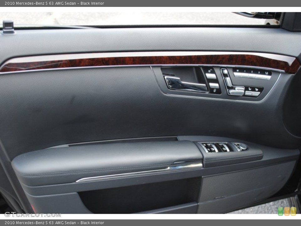 Black Interior Door Panel for the 2010 Mercedes-Benz S 63 AMG Sedan #53972712