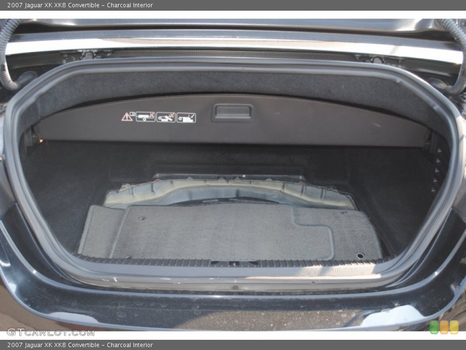 Charcoal Interior Trunk for the 2007 Jaguar XK XK8 Convertible #53973651