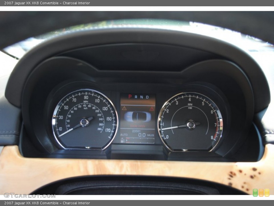 Charcoal Interior Gauges for the 2007 Jaguar XK XK8 Convertible #53973705