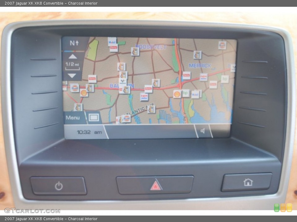 Charcoal Interior Navigation for the 2007 Jaguar XK XK8 Convertible #53973714
