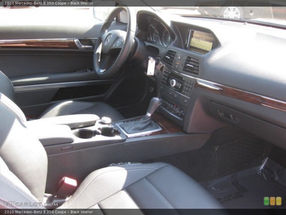 Black Interior Photo for the 2010 Mercedes-Benz E 350 Coupe #53974011