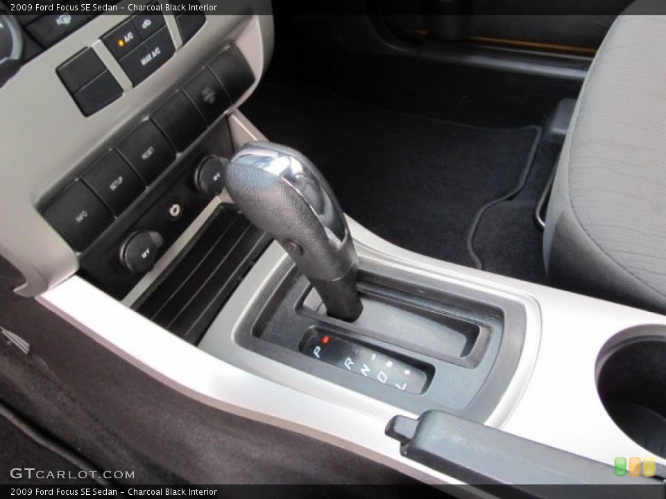 Charcoal Black Interior Transmission for the 2009 Ford Focus SE Sedan #53974045