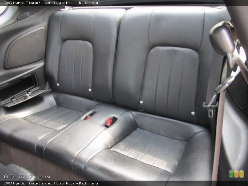Black Interior Photo for the 2003 Hyundai Tiburon  #53974208