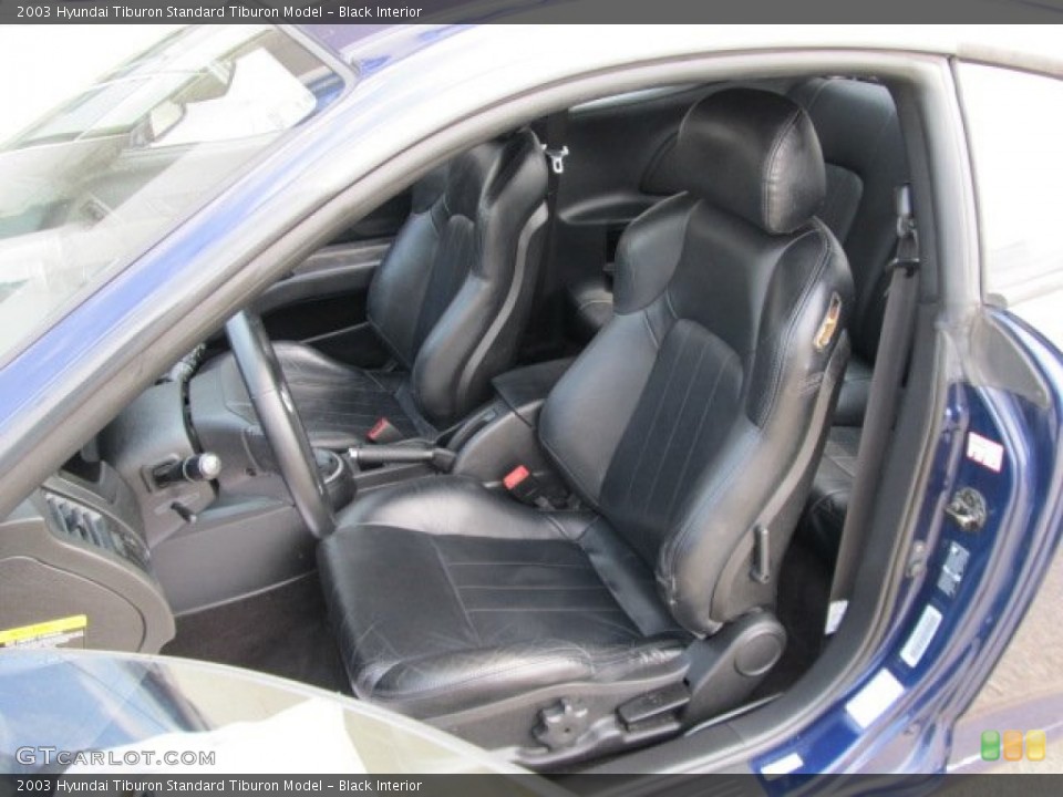 Black Interior Photo for the 2003 Hyundai Tiburon  #53974215