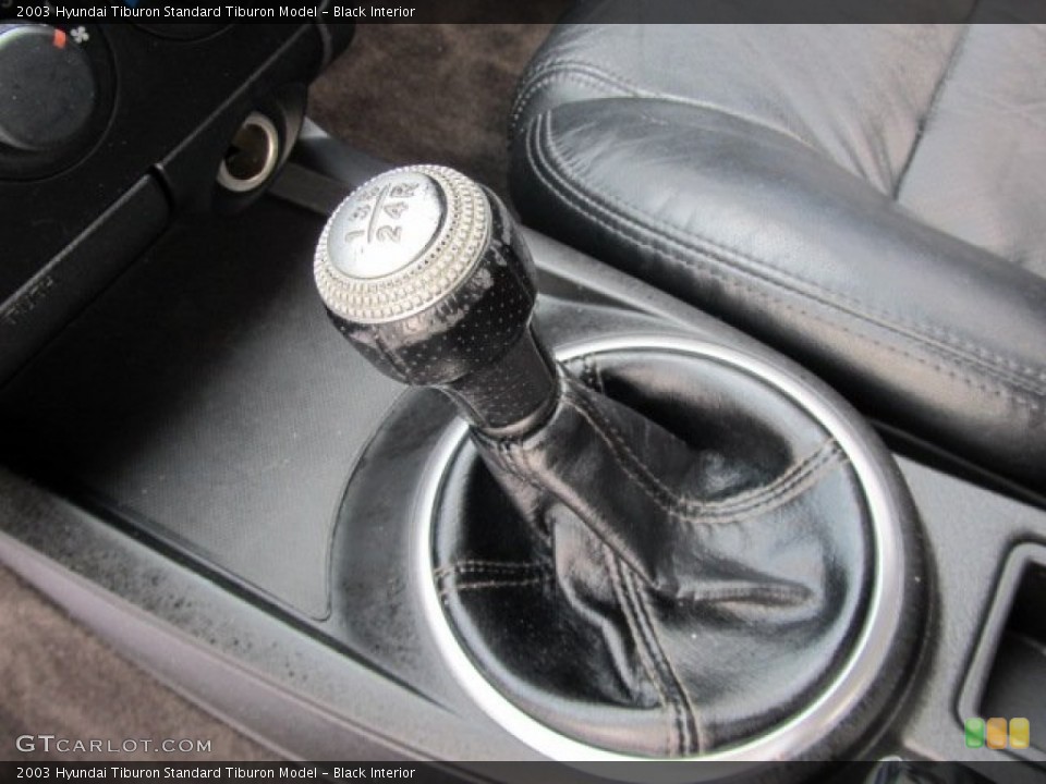Black Interior Transmission for the 2003 Hyundai Tiburon  #53974236