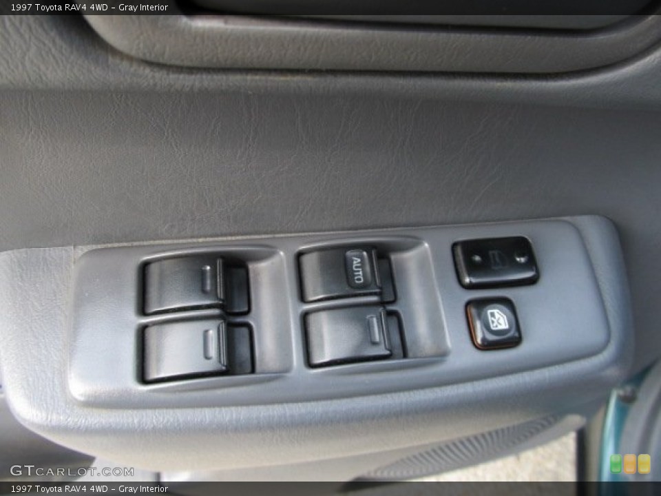 Gray Interior Controls for the 1997 Toyota RAV4 4WD #53975079