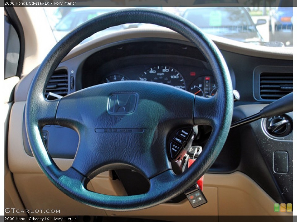 Ivory Interior Steering Wheel for the 2000 Honda Odyssey LX #53975529
