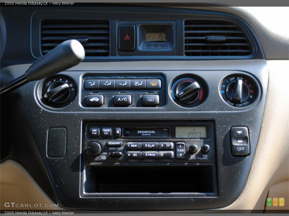 Ivory Interior Controls for the 2000 Honda Odyssey LX #53975553