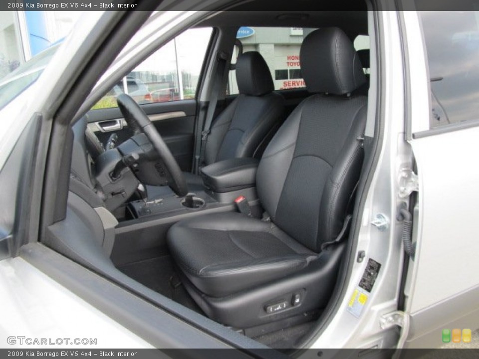 Black Interior Photo for the 2009 Kia Borrego EX V6 4x4 #53976120