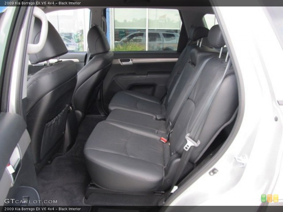 Black Interior Photo for the 2009 Kia Borrego EX V6 4x4 #53976163